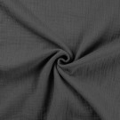 Musselin Uni - Dark Grey thumbnail