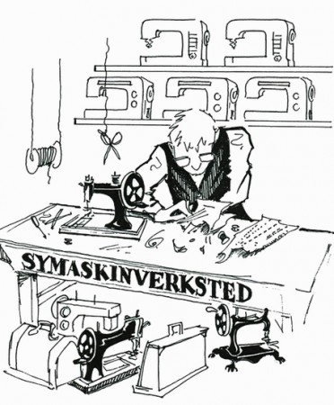 Service av symaskiner